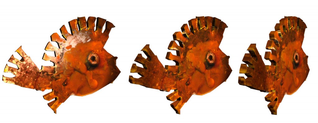 cet éléments a été remodéliser en 3D puis texturisé et animé