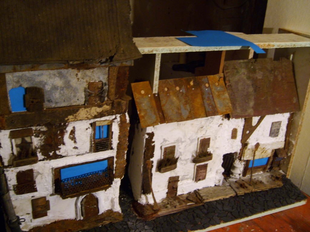 maquettes des décors du film