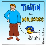 le bêêêlier - tintin et milhouse