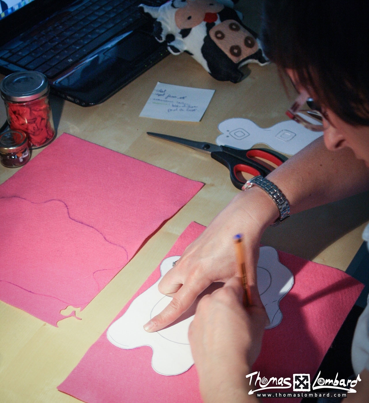 Prissou couture - trace forme doudou