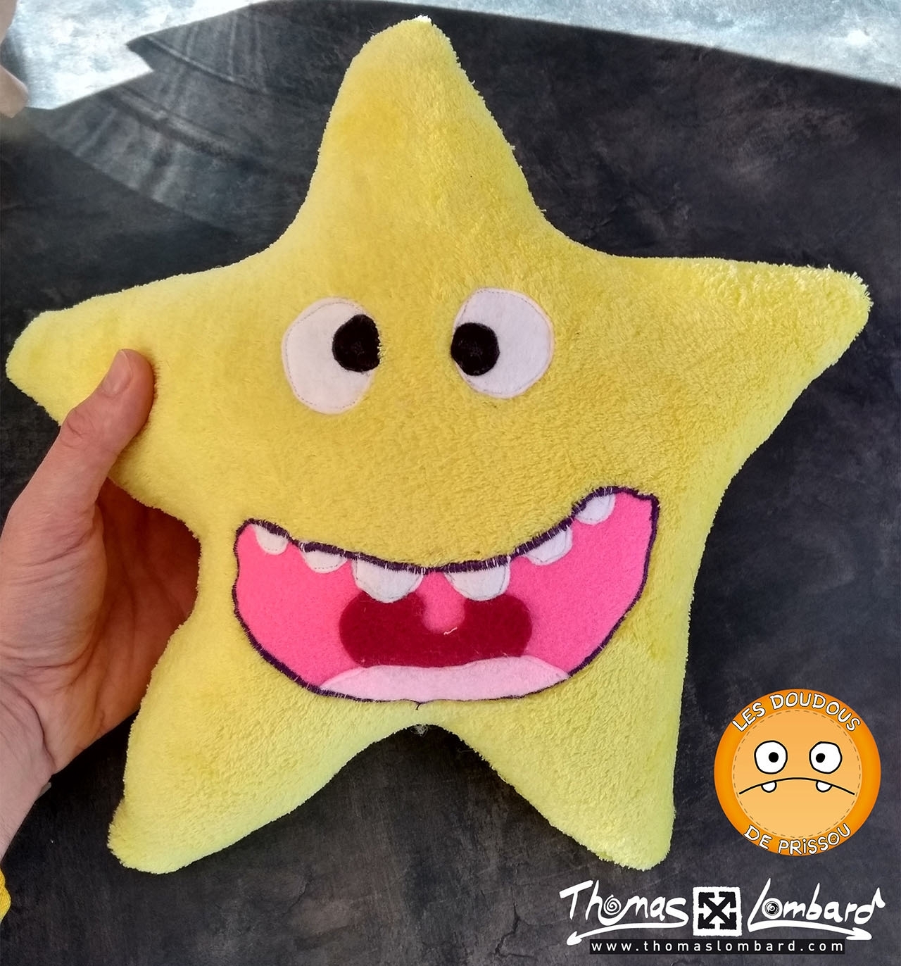 bonus doudou - étoile- Prissou Couture