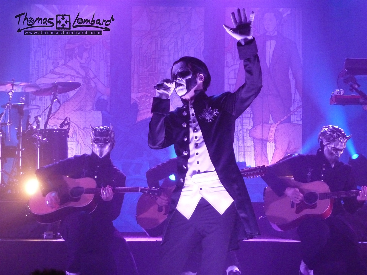 Ghost à Lyon le 24 novembre 2015 pour l\'album Meliora